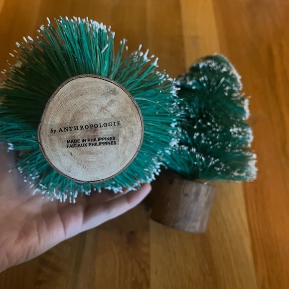 Anthropologie mini bottle brush trees - Picture 2 of 3